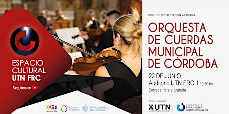Primaire afbeelding van Orquesta de Cuerdas Municipal  en Espacio Cultural UTN FRC