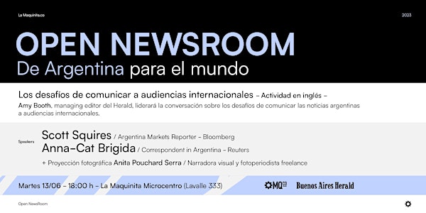 Open Newsroom: de Argentina para el mundo