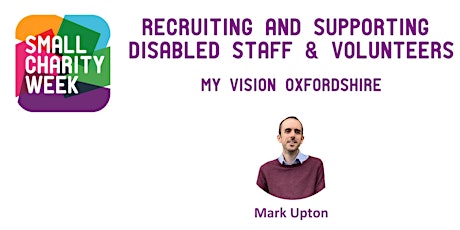 Webinar on recruiting and supporting disabled staff and volunteers