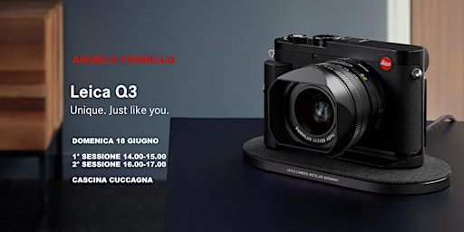 Immagine principale di Vieni a provare il nuovo Sistema Leica Q3! 
