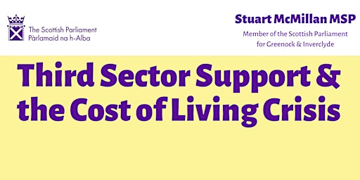 Third Sector Support & the Cost of Living: Morning Session primary image