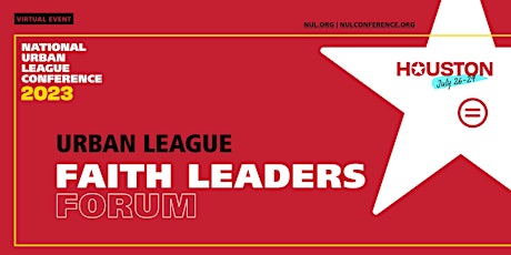 Urban League Faith Leaders Forum