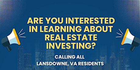 Lansdowne Real Estate Investor Meetup