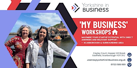 Imagem principal do evento 'My Business' Weekly Workshop - "Could I be self employed?"