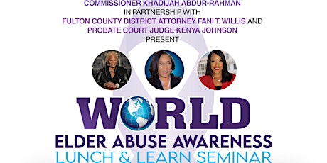 2023 Elder Abuse Awareness Lunch & Learn Seminar primary image
