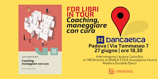 Immagine principale di Coaching, maneggiare con cura - presentazione in Banca Etica a Padova 