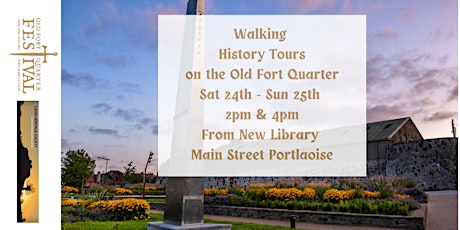 Walking Heritage Tours at the Old Fort Festival