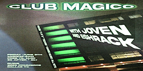 MMU Club Magico : DnB, Jungle, Techno & Beyond