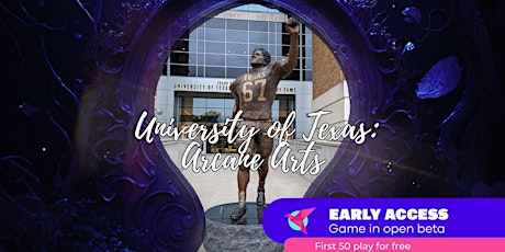 FREE University of Texas Outdoor Escape Game: Arcane Arts