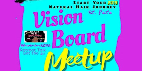 Natural Hair Vision Board 2019 primary image