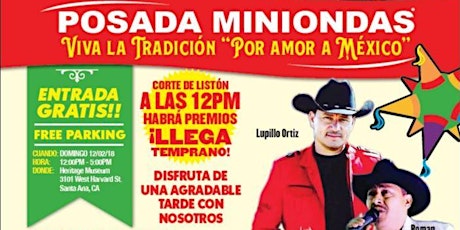 Posada Miniondas Viva la Tradición "Por Amor a México" 2018 primary image