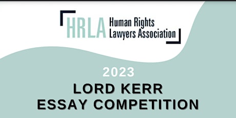 Hauptbild für Lord Kerr Essay Competition - Award Ceremony