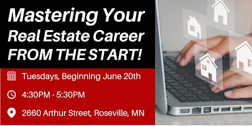 Mastering Your Real Estate Career From The Start! primary image