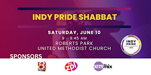 Imagem principal de Indy Pride Shabbat Service