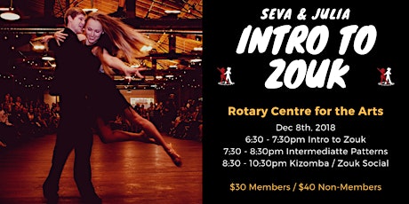 Intro to Zouk with Seva and Yulia primary image