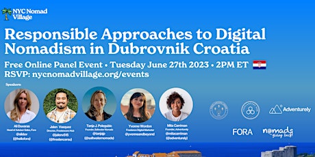 Responsible Approaches to Digital Nomadism in Croatia