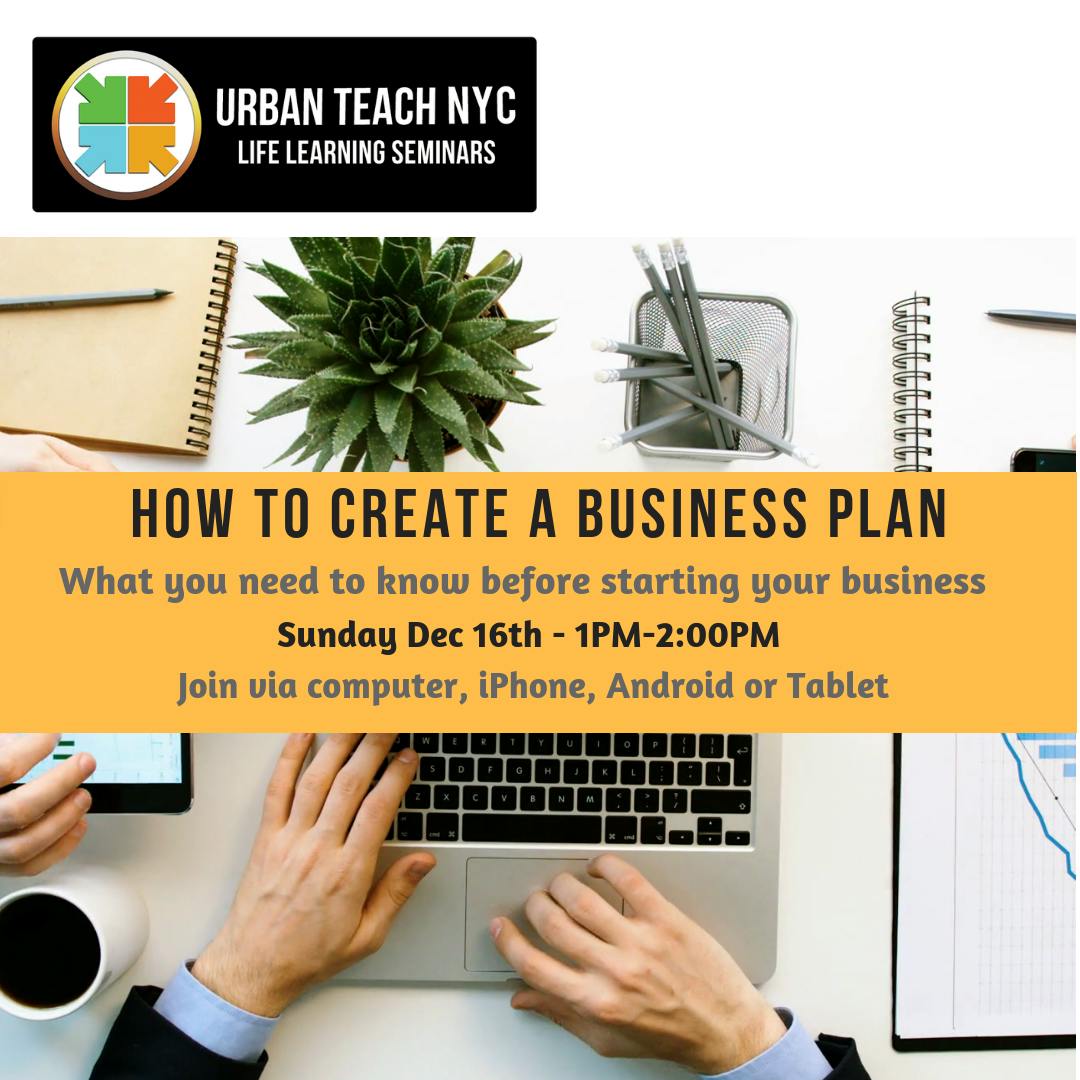 free online class how to create a business plan 16 dec 2018
