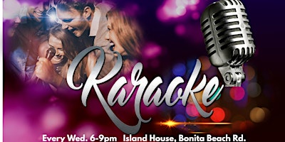 Imagem principal do evento Wednesday Night Karaoke Bonita Springs