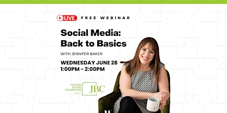 Social Media: Back to Basics | LIVE COURSE primary image