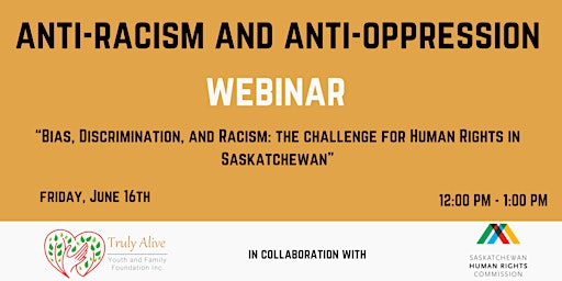 Anti-Racism and Anti-Oppression Webinar primary image