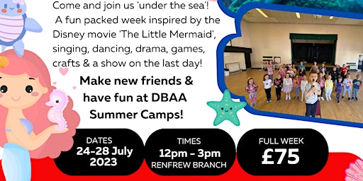 Under The Sea 'The Little Mermaid' Inspired Camp primary image
