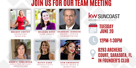 KW Suncoast Team Meeting