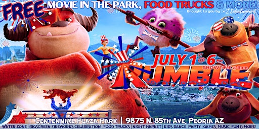 FREE Peoria Patriotic Celebration, Outdoor Movie and More! Sat July 1st primary image