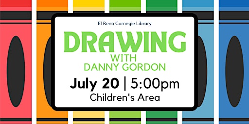 Drawing w/ Danny Gordon - Summer Reading 2023 primary image