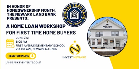 Home Loan Workshop For First Time Home Buyers primary image