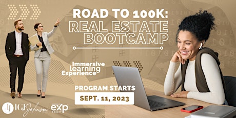 Road to 100k: Real Estate Agent Bootcamp primary image