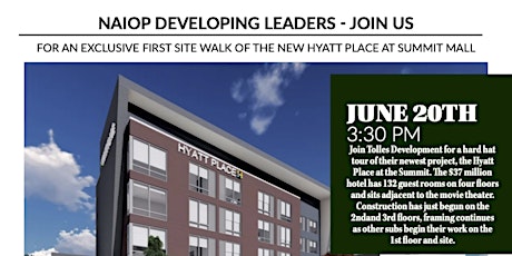 Developing Leaders Hyatt Site Tour primary image