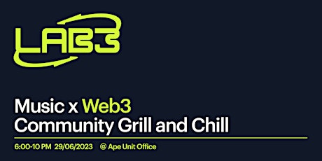 Web3 Music Community Grill and Chill