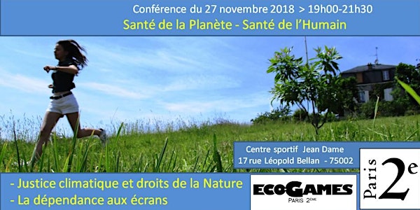Conférence 2018 des Eco-Games Paris 2ème