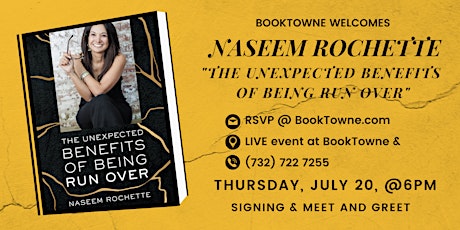 BookTowne Welcomes Naseem Rochette, Local Author
