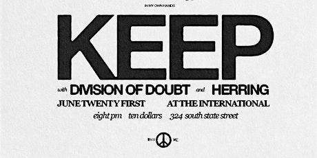 KEEP, Division of Doubt and Herring live at INTERNATIONAL