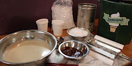 Hand-Churned Chocolate Ice Cream Making primary image