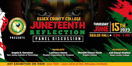 ECC Juneteenth Reflection(Panel Discussion)