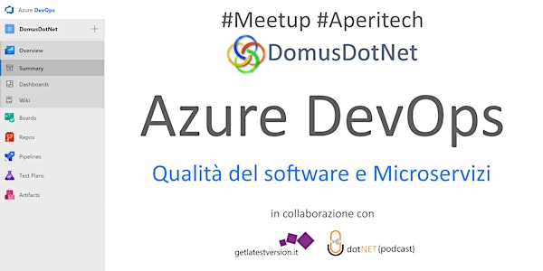 Meetup #AperiTech di DomusDotNet