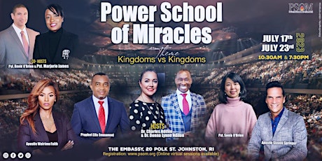Hauptbild für POWER SCHOOL OF MIRACLES - KINGDOMS vs KINGDOMS