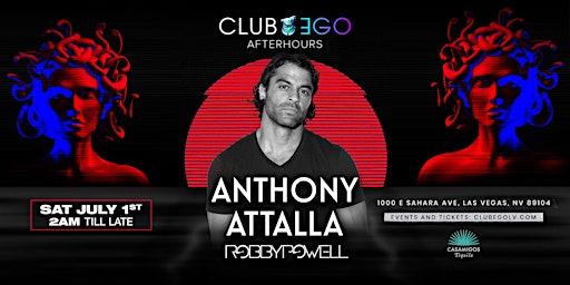 ANTHONY ATTALLA- SATURDAY NIGHT AFTERHOURS PARTY-JULY 1st - LAS VEGAS primary image