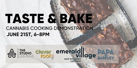Taste & Bake: Cannabis Cooking Demonstration