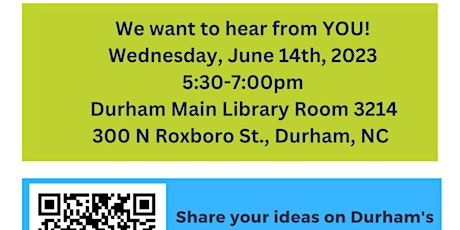 Community Listening Session with Young Adults (18-24) in Durham