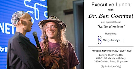 Executive Lunch with Dr. Ben Goertzel primary image