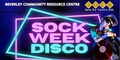 Primaire afbeelding van SOCK Week Junior Fluoro Disco - Beverley WA (27 June 2024)