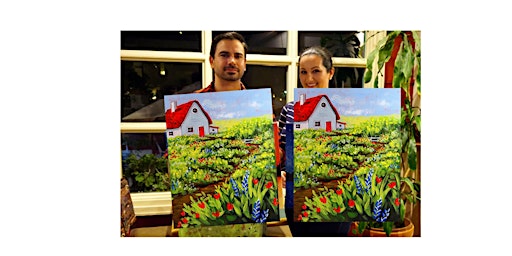 Imagem principal do evento Cottage in the Meadow-Glow in the dark on canvas in Bronte, Oakville,ON