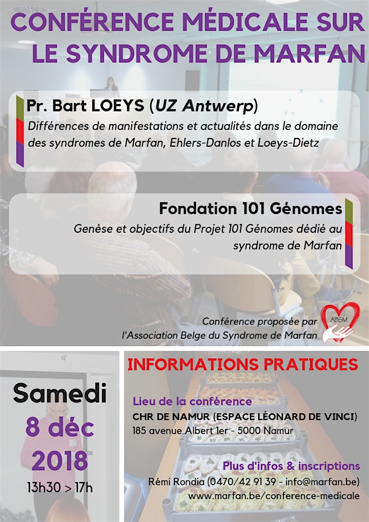 Image pour Conférence scientifique 2018 de l'ABSM asbl