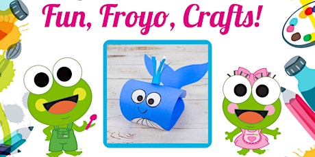 Free Kid's Whale Craft at sweetFrog Timonium