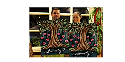 Hauptbild für Family Tree-Glow in the dark on canvas in Bronte, Oakville,ON