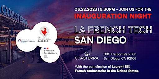La French Tech San Diego: Inauguration Night primary image