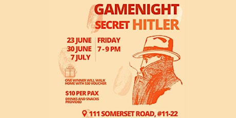 Secret Hitler Game Night (30 June)